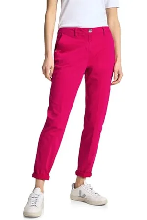 CECIL B377460 Chino Fit, Rose, 32W x 28L Femme, , Women