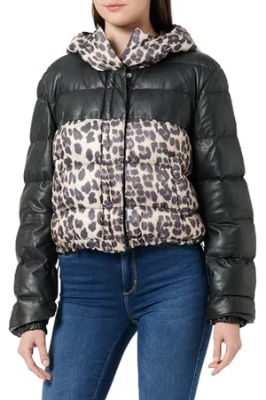 Freaky Nation Soft Star-fn Blouson en Cuir/Textile, , S Femme