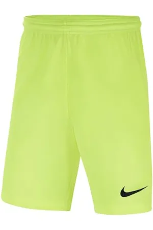 Nike Park III Short NB Short Enfant Volt/(Black) FR: M (Taille Fabricant: M)