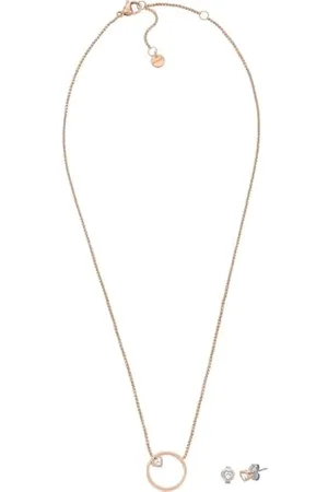 Skagen Kariana SKJB1018SET Parure pour femme comprenant 1 collier et 1 paire de boucles d