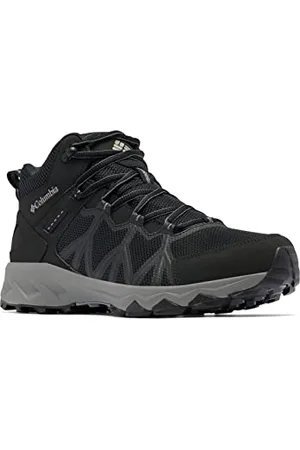 Columbia PEAKFREAK II MID OUTDRY WATERPROOF Chaussures Montantes De Randonnée Et Trekking imperméables Homme, Noir (Black x Titanium II), 40 EU