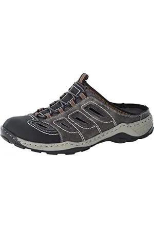 Rieker 8096, Mocassin Homme, Gris (Schwarz/Rauch/ 00), 40 EU