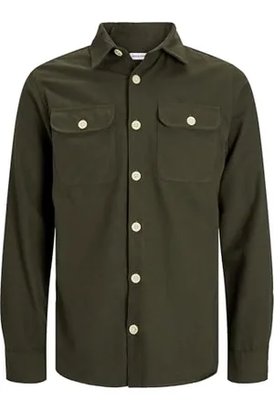 JACK & JONES Jjedarren Surchemise Ls Noos Chemise à Manches Longues, , M Homme