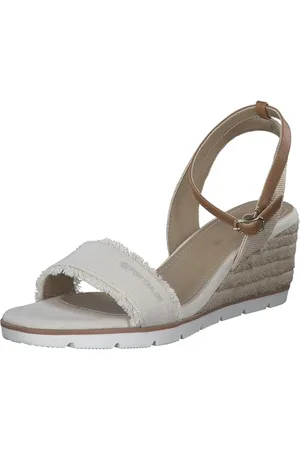 TOM TAILOR Femme 5390040017 Sandale cale, , 42 EU
