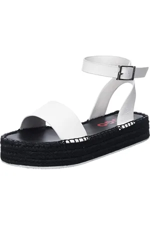 HUGO BOSS Femme Sun Sandal-FL, , 37 EU