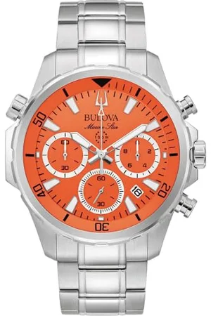 BULOVA Hommes Analogique Quartz Montre avec Bracelet en Acier Inoxydable 96B395