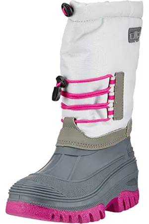 CMP Mixte Bottes de Neige pour Enfant Kids AHTO WP Snow Boots, Ghiaccio, 40 EU Large
