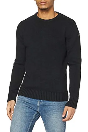 Schott NYC PLOUTRIDER1 Pull, (Black Black), Taille Fabricant: XXL Homme