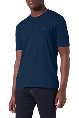 Fynch-Hatton T- Shirt Basique, Bleu (Midnight 672), XL Homme