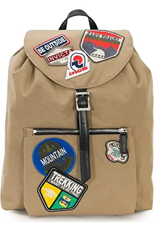Invicta Sac à Dos, Alpino Patch Heritage Sac à Dos, Sac à Dos Décontracté, Unisexe, pour le Bureau, les Déplacements Quotidiens, L
