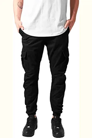 Urban classics Cargo Jogging Pants - Pantalon Slim, Homme - (black 7) - S