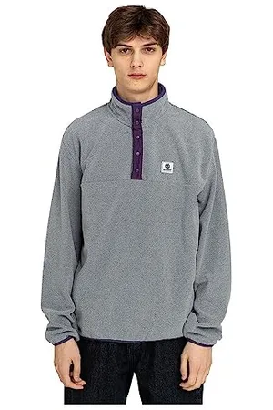 Element Abenaki - Polaire boutonnée - Homme - Gris.