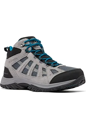 Columbia REDMOND III MID WATERPROOF Chaussures Montantes De Randonnée Et Trekking imperméables Homme, Gris (Graphite x Black), 41 EU