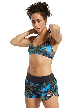 Reebok RC Micro Bra AOP Games Soutien-Gorge de Sport Femme, , XXS