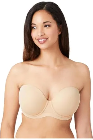 Wacoal Red Carpet Strapless WIRE Bra Bustier, Beige (Nude), FR: 46 (Taille Fabricant: 100D) Femme