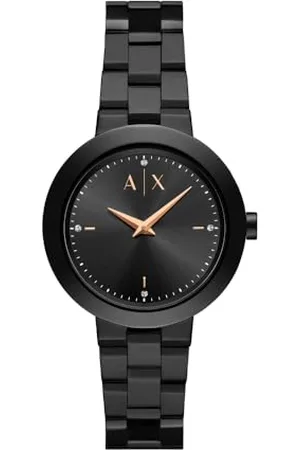 Armani Exchange Femme Analogique Quartz Montre avec Bracelet en Acier Inoxydable AX5173
