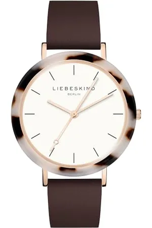 liebeskind Liebeskind Femmes Analogique Quartz Montre avec Bracelet en Cuir LT-0423-LQ