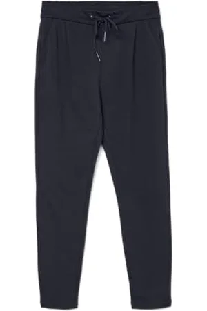 VERO MODA VMEVA Mr Loose String Pant GA Noos Pantalons, Night Sky, XL/32 Femme