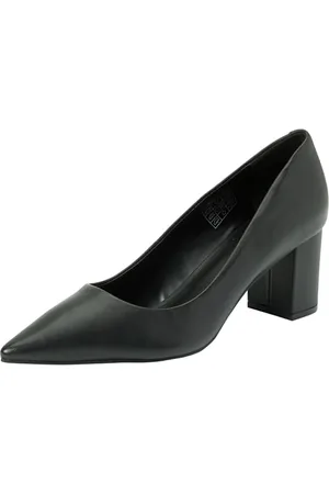HUGO BOSS Femme Devany_ChPump_lt Pompe, Black, 41 EU