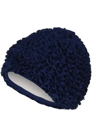 Fashy Bonnet de Bain à Froufrous pour Femme