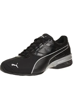 PUMA Homme Tazon 6 Fm Baskets, Black Silver, 45 EU