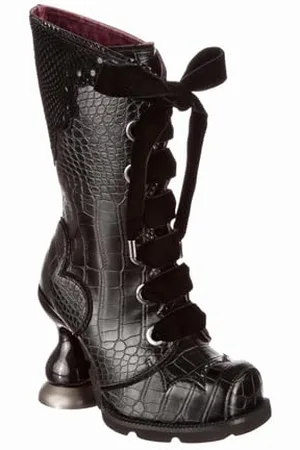 Irregular Choice Femme Tour Sombre Botte Tendance, , 42 EU