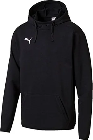 PUMA Homme Liga Casuals Hoody Sweat Capuche, Black- White, XL EU