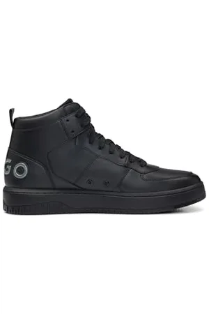 HUGO BOSS Hommes Kilian Hito Baskets Montantes à Logo en Relief