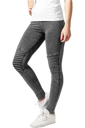 Urban classics Femme Denim Jersey Leggings De Sport, , M EU