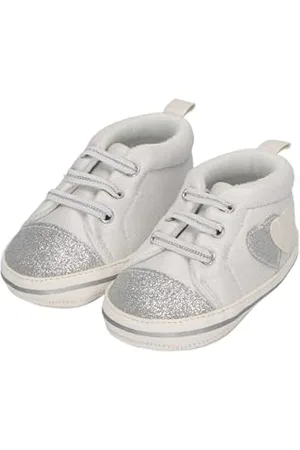 Sterntaler Fille Chaussure bébé cœur, , 22 EU