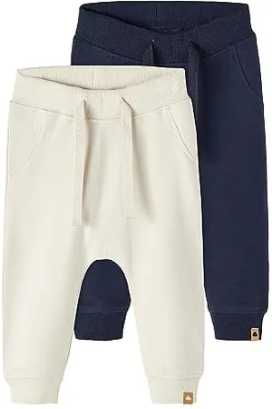 NAME IT NBNTAKKI 2P Sweat Pant Noos Les Pantalons de survêtement, , 80 Mixte bébé