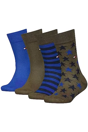 Tommy Hilfiger CLSSC Sock, , 27/30 (Lot de 4) Mixte Enfant
