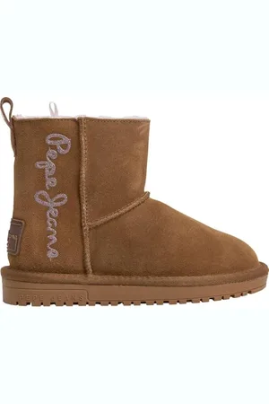 Pepe Jeans Diss Top G Bottes, Brown (Cognac Brown), 41 EU