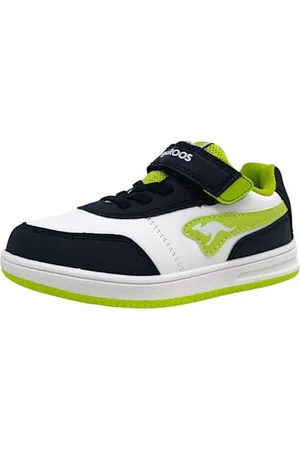 KangaROOS Garçon Unisex Kinder K-CPI Tive EV Basket, DK Navy/Lime, 25 EU