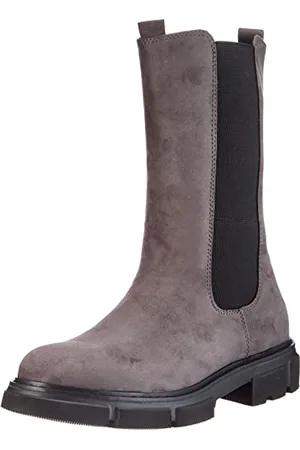 TOM TAILOR Femme 2196219 Bottine Chelsea, Coal, 42 EU