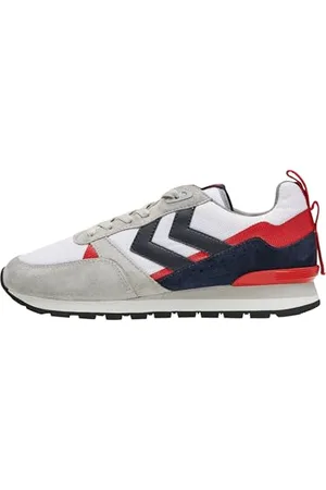 Hummel Mixte Thor Basket, White/Blue/Red, 40 EU