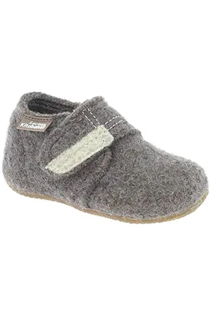 Living Kitzbühel Babyklettschuh uni 1609, Chaussures bébé mixte enfant - Marron-TR-H4-340, 18 EU