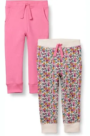 Amazon Pantalon de Jogging Fille, Lot de 2, , 9 Ans