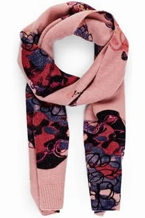 Desigual Écharpe Longue en Tissu Accessoires Boa, , Taille Unique Femmes