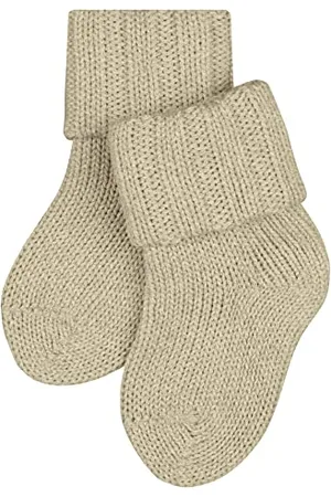 Falke Flausch B So coton laine unies 1 paire, Chaussettes Mixte bébé, , 74-80