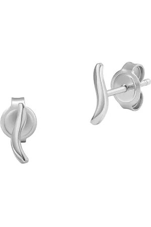 Skagen Clous d’oreilles Essential Waves en acier inoxydable, pour femme, SKJ1791040
