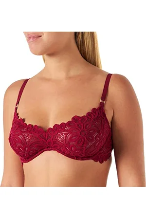 Billetdoux Soutien-Gorge de Tous Les Jours Belle Lingerie Sexy avec Armatures Invisible Seconde Peau Fermeture adaptée Poitrine tombante Femme Petit Bonnet