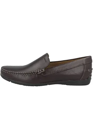 Geox Homme U Siron A Mocassins, Coffee, 39 EU