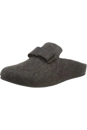FitFlop Femme Shuv Cushy Chaussons Sabots en Feutre, , 39 EU