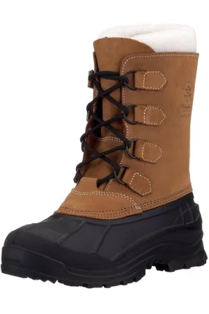 Kamik ALBORG - Bottes de Neige - Homme - Beige (Tan/Ocre Tan) - 40 EU