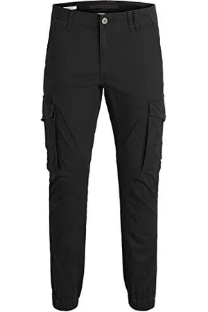 JACK & JONES Pantalon Cargo Pantalon Cargo Slim Fit Black 30 32 Black (US) 30 / L32