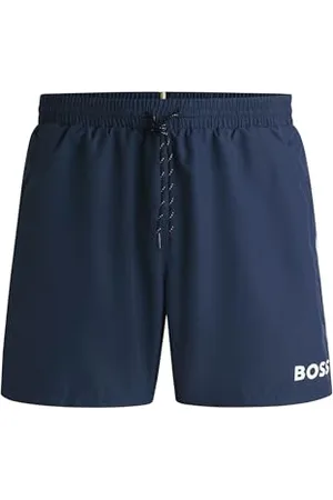 HUGO BOSS Hommes Starfish Short de Bain en Tissu à séchage Rapide avec détails Contrastants