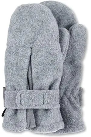 Sterntaler Moufles pour Enfants, Âge: 3-4 ans, Taille: 3, Gris argenté