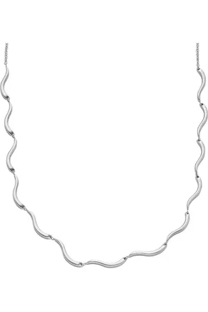 Skagen Collier chaîne Essential Waves en Acier Inoxydable, pour Femme, SKJ1795040
