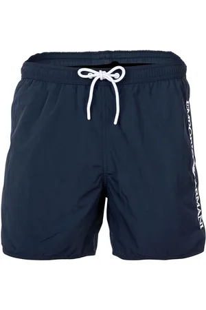 Emporio Armani Embroidery Logo Swim Boxer Beachwear, , 50 cm Homme